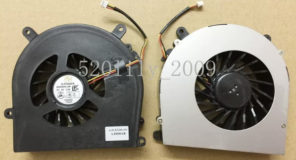 NEW A-Power BS6005MS-U94 Clevo GPU LAPTOP FAN 5V 0.5A 6-23-ax720-021 6-23-AW720-020、6-31-X720S-101